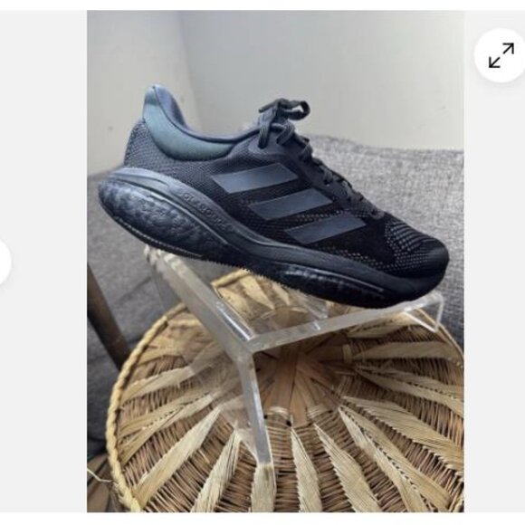 Wmns Adidas Solar Glide 5 Boost Athletic Shoe / Black / GX5494 / Sz 8 - Picture 2 of 12